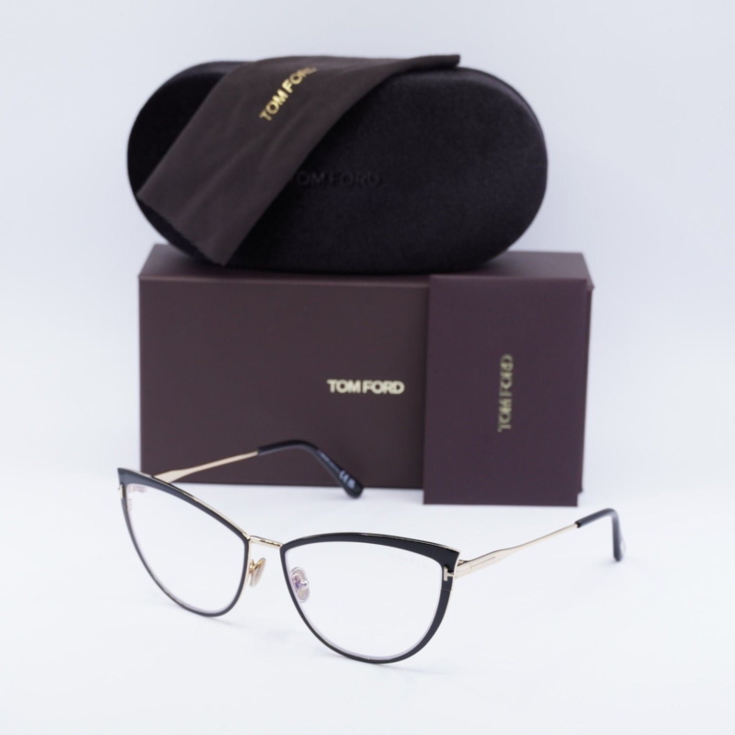 Armazón Oftálmico Tom Ford FT5877-B 001 56-15-140