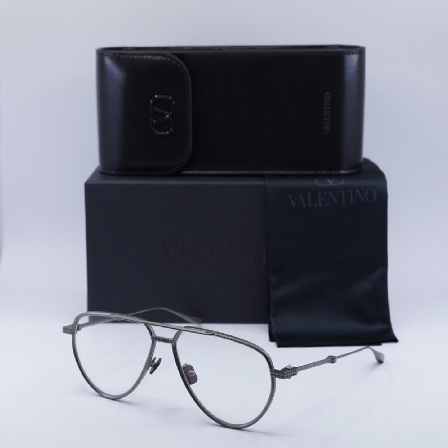 Armazón Oftálmico Valentino V-STUD-II VLX-133 B 59-14.5-142