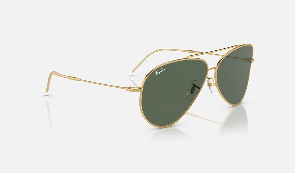 Lente de Sol RAY BAN Aviator Reverse RBR0101S 001/VR 62-140
