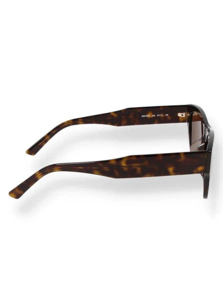 LENTE DE SOL BALENCIAGA BB0164S 002 CAFE 57-17-145