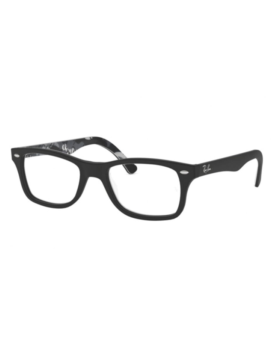 ARMAZON OFTALMICO RAY BAN RB5228F 5405 53MM NEGRO INT CAMO