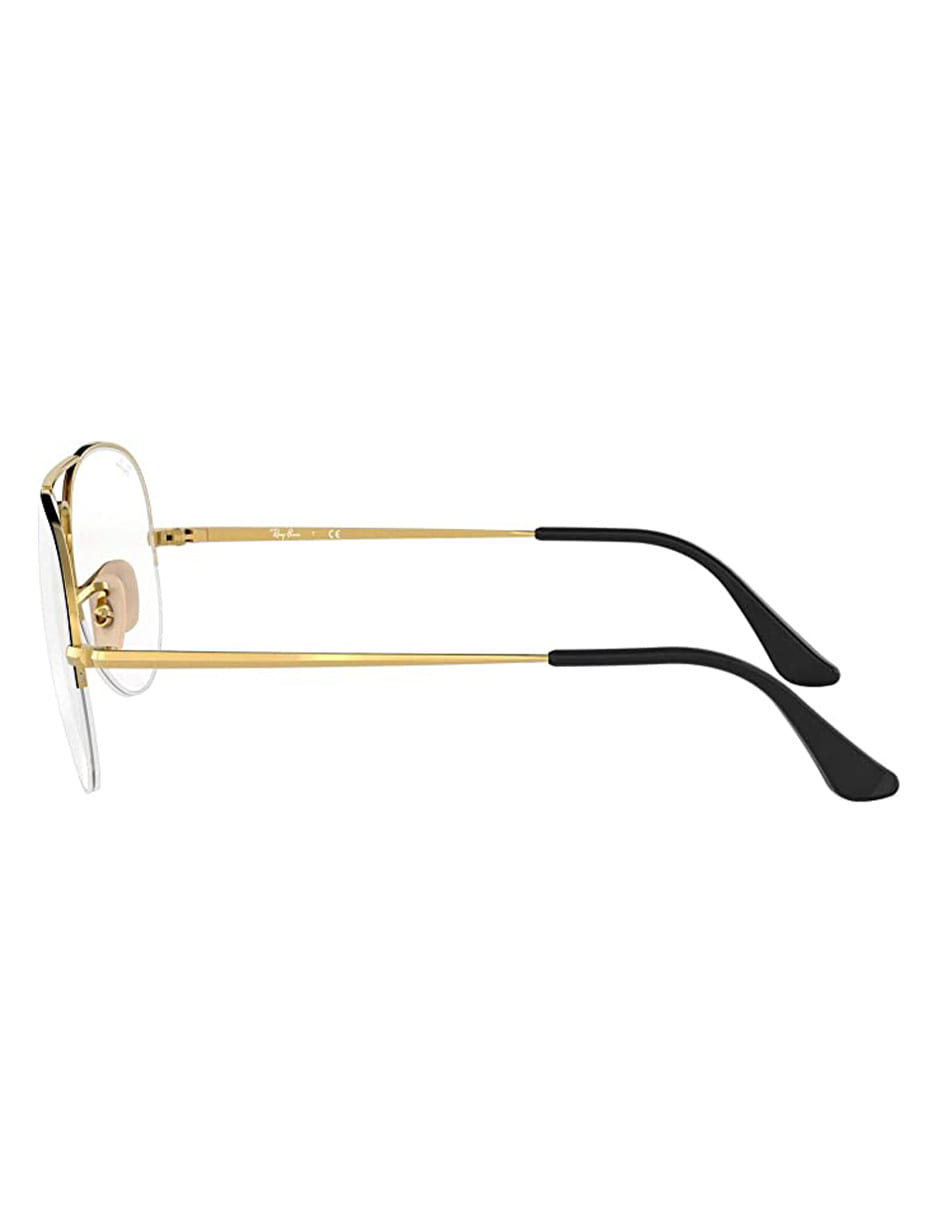 ARMAZON OFTALMICO RAY BAN RB6589 2946 59MM NEGRO/DORADO