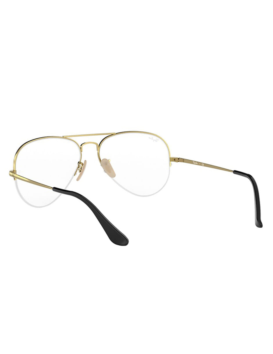 ARMAZON OFTALMICO RAY BAN RB6589 2946 59MM NEGRO/DORADO