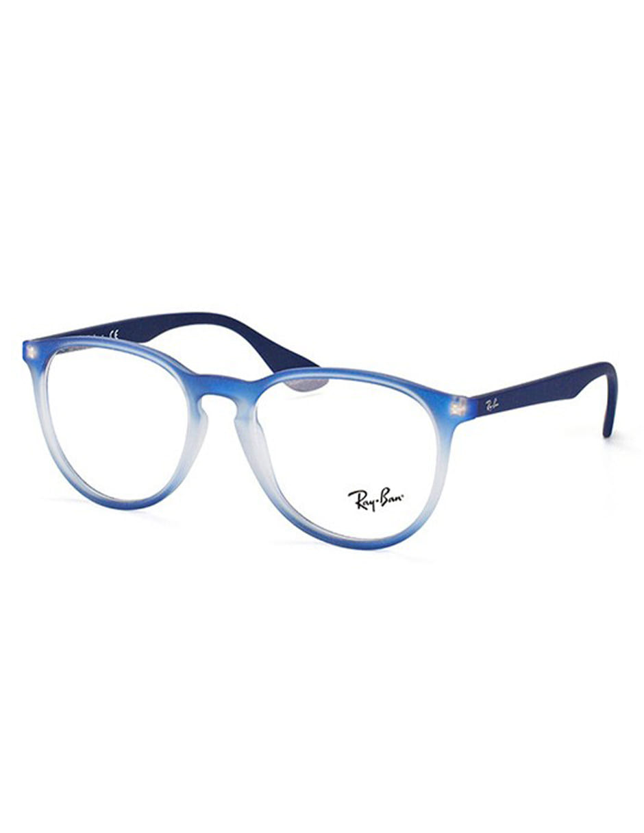 ARMAZON OFTALMICO RAY BAN RB7046F 5601 55MM AZUL/ BLANCO