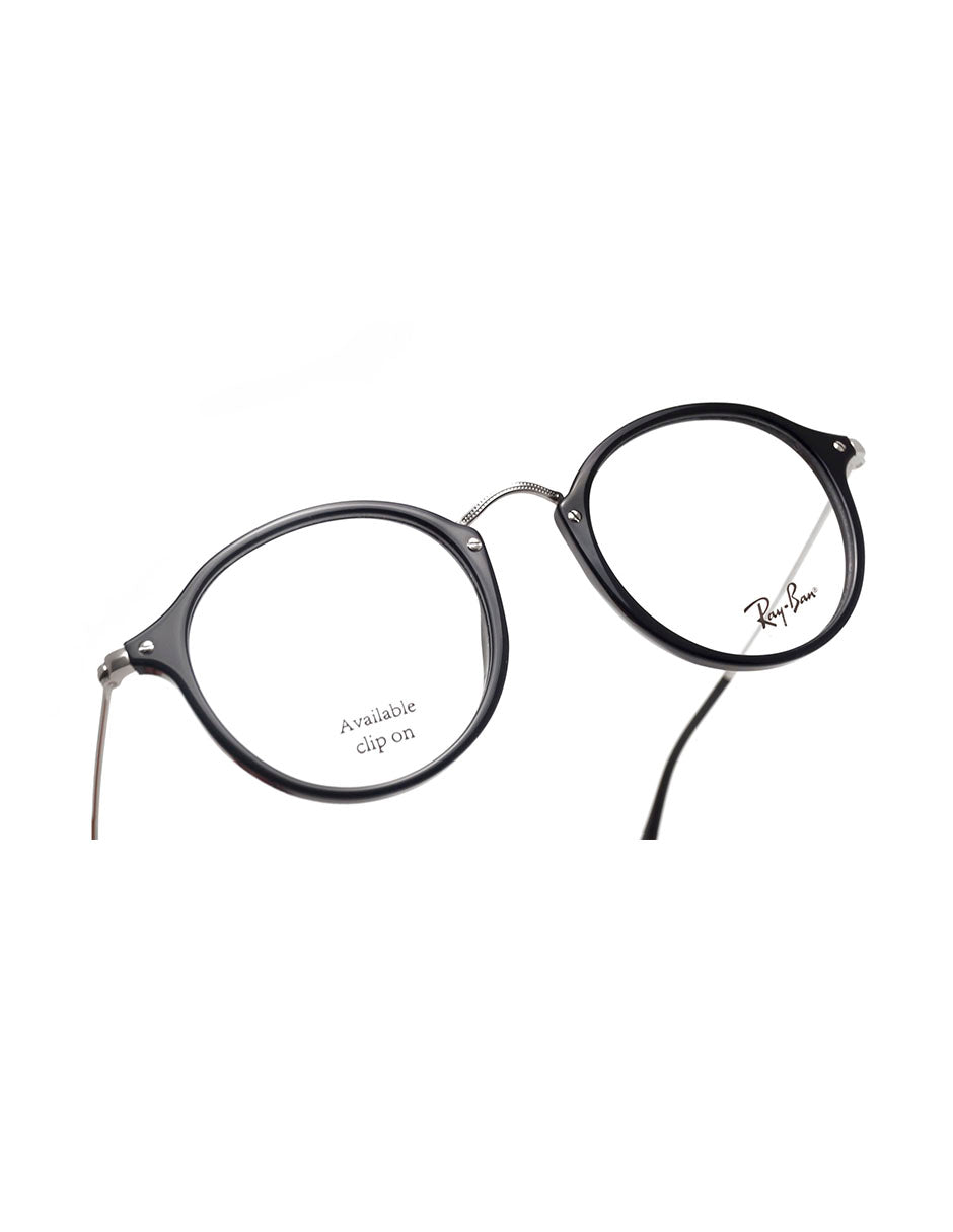 ARMAZON OFTALMICO RAY BAN RB2447V 2000 47MM NEGRO PLATA