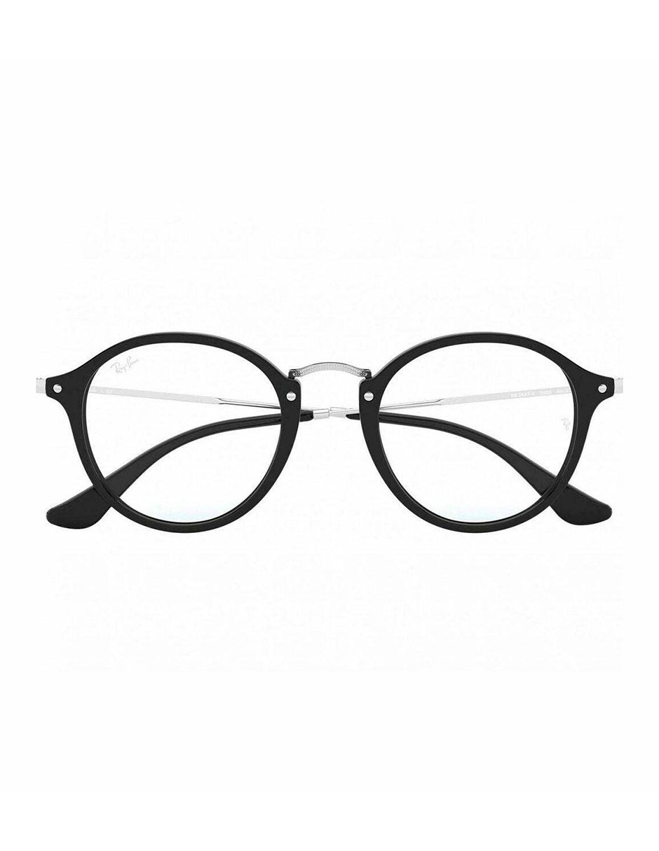 ARMAZON OFTALMICO RAY BAN RB2447V 2000 47MM NEGRO PLATA