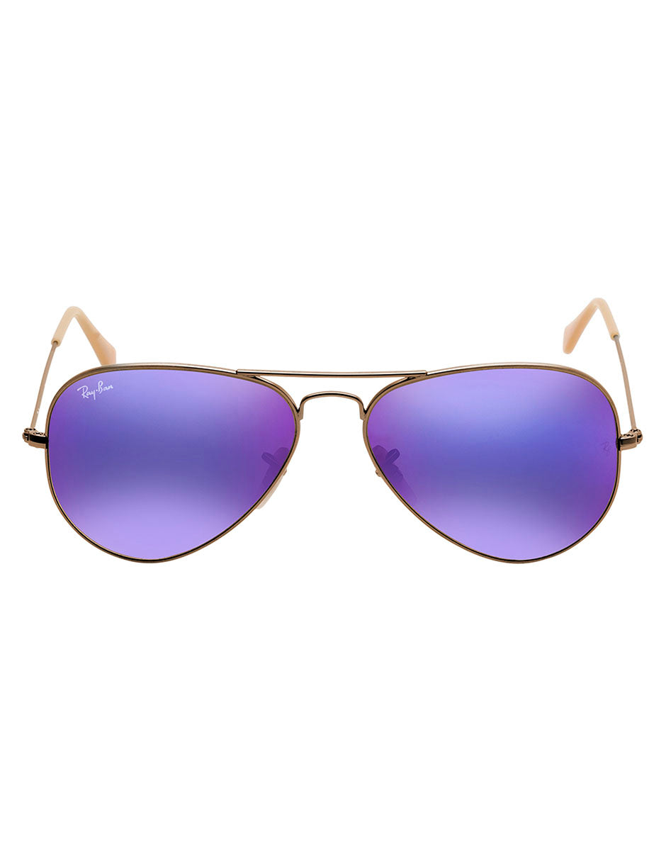 LENTE DE SOL RAY BAN RB3025 167/1M 58MM VIOLETA
