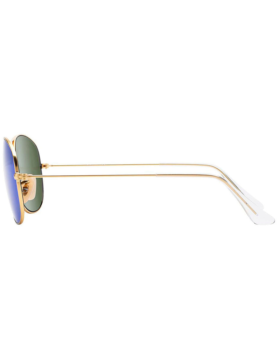 LENTE DE SOL RAY BAN RB3362 112 17 59MM DORADO AZUL ESPEJO