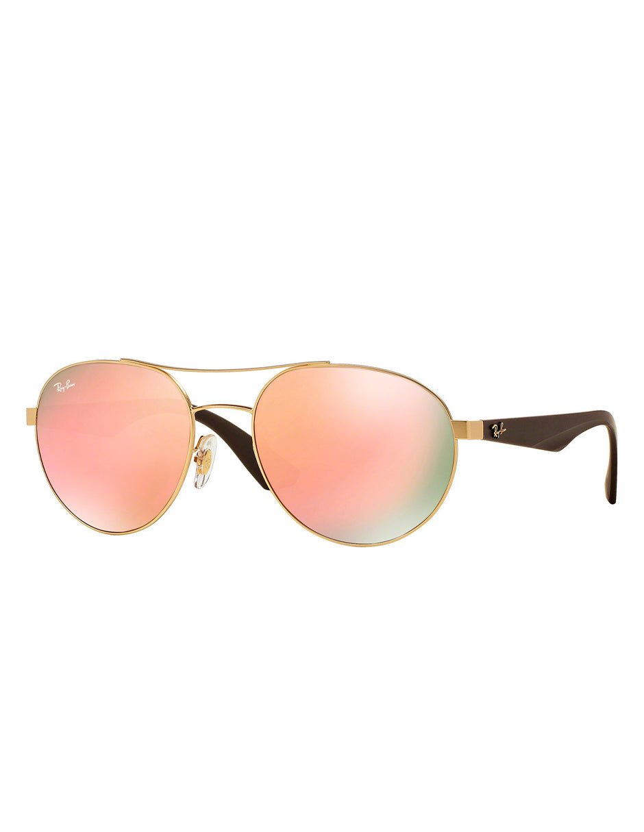 LENTES DE SOL RAY BAN RB3536 112/2Y 55MM COBRE/LENTE SALMON ESPEJO