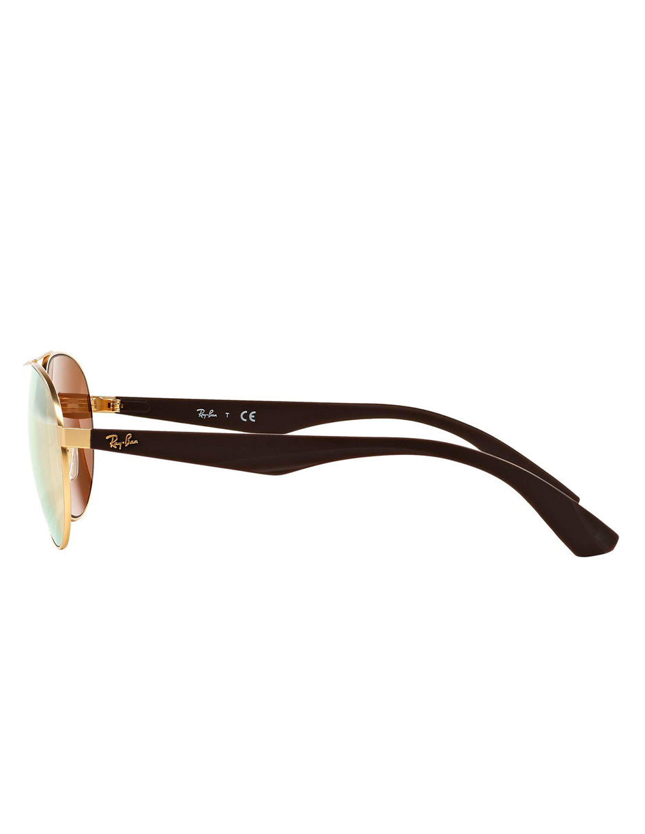 LENTES DE SOL RAY BAN RB3536 112/2Y 55MM COBRE/LENTE SALMON ESPEJO