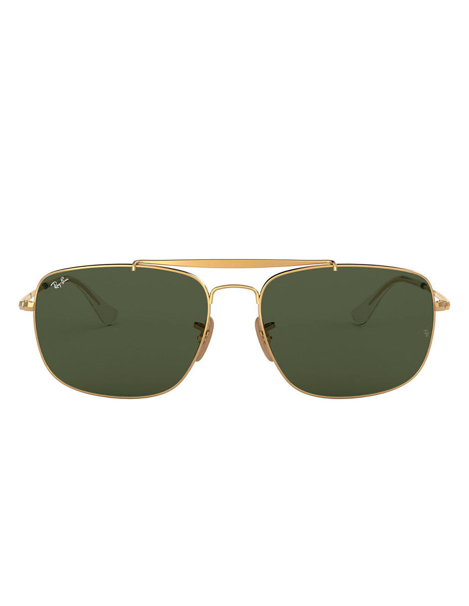 LENTES DE SOL RAY BAN COLONEL RB3560 001 61MM G15 DORADO/LENTE VERDE