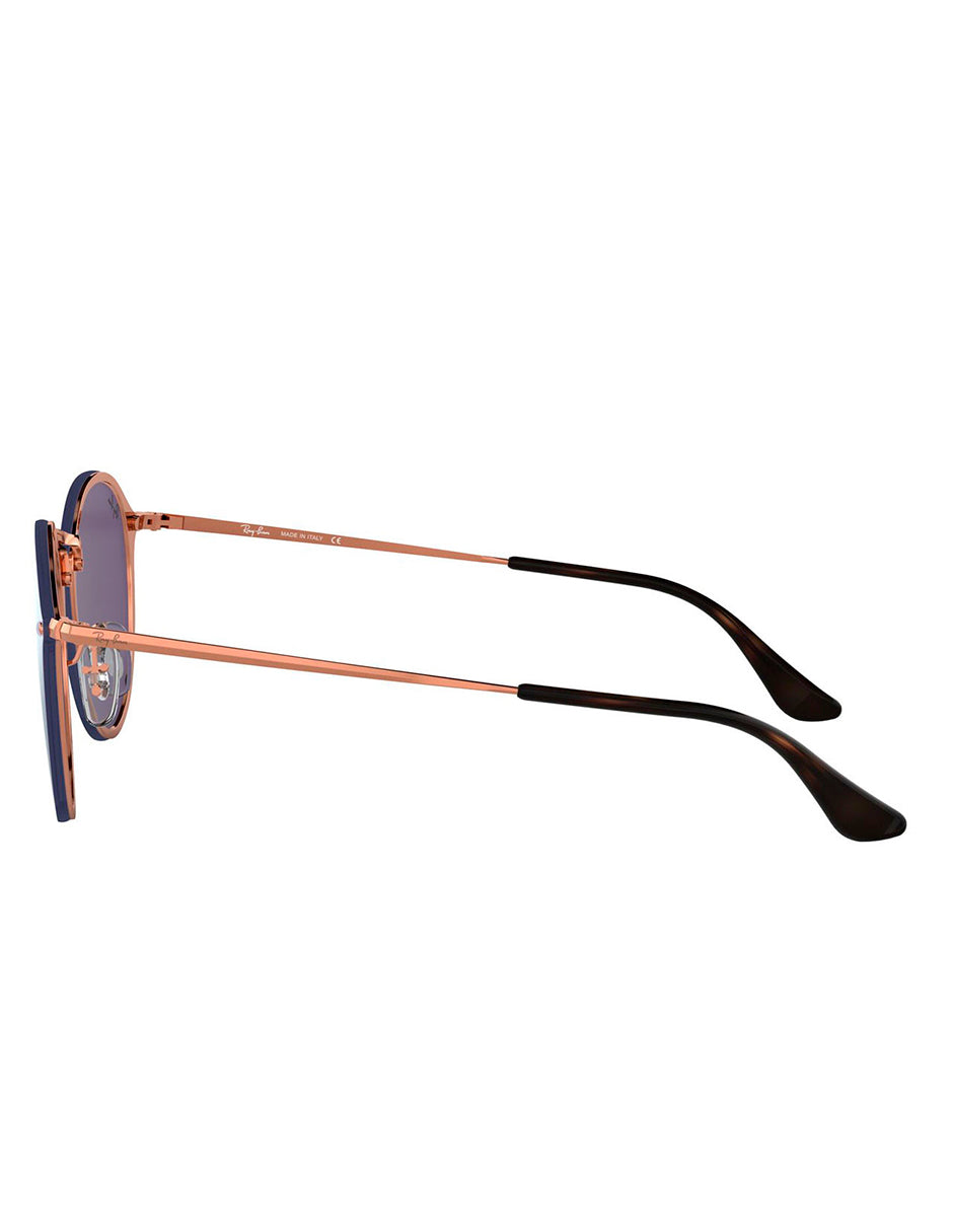 LENTES DE SOL RAY BAN BLAZE ROUND RB3574N 90351U 59MM PLATA