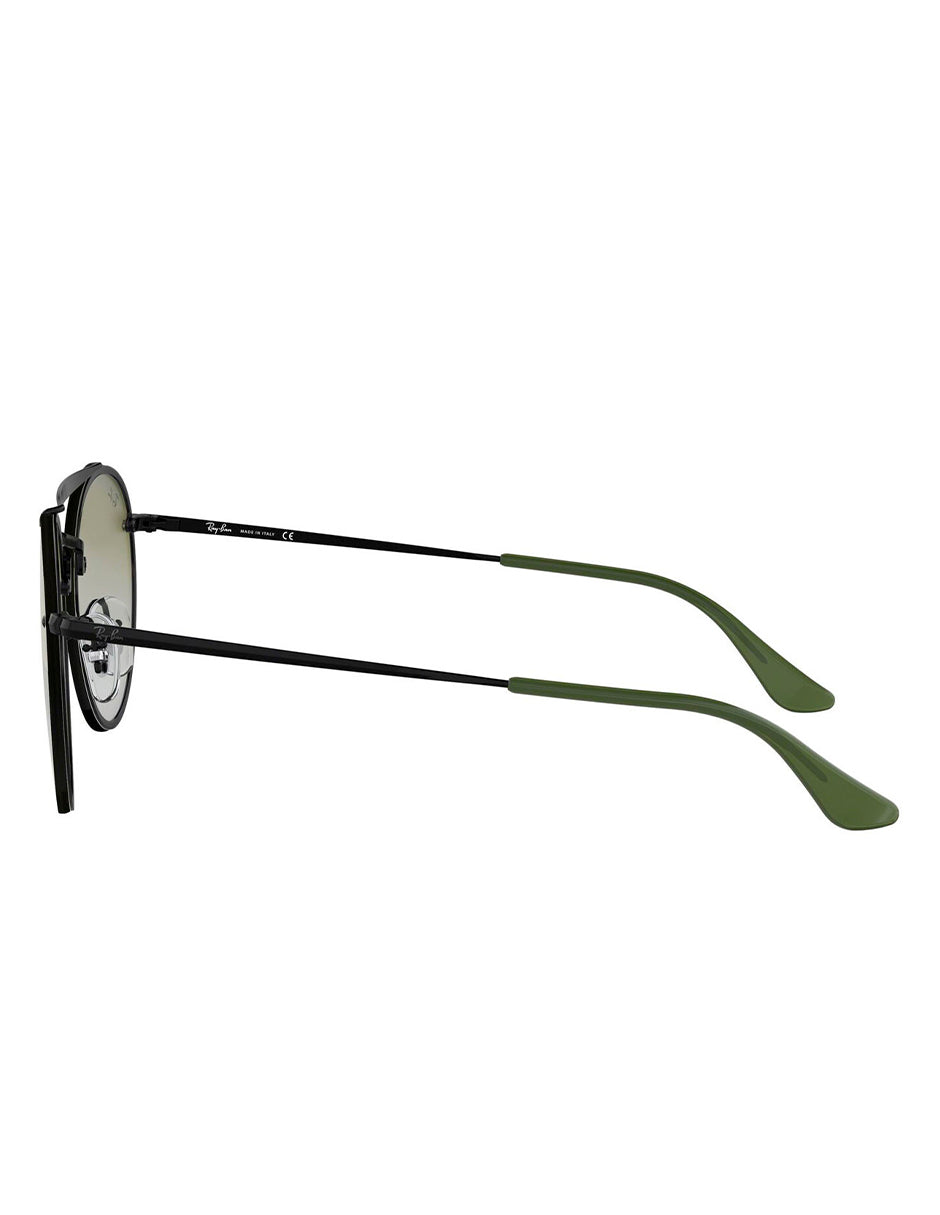 LENTES DE SOL RAY BAN BLAZE ROUND DOUBLE BRIDGE RB3614N 148/0R VERDE