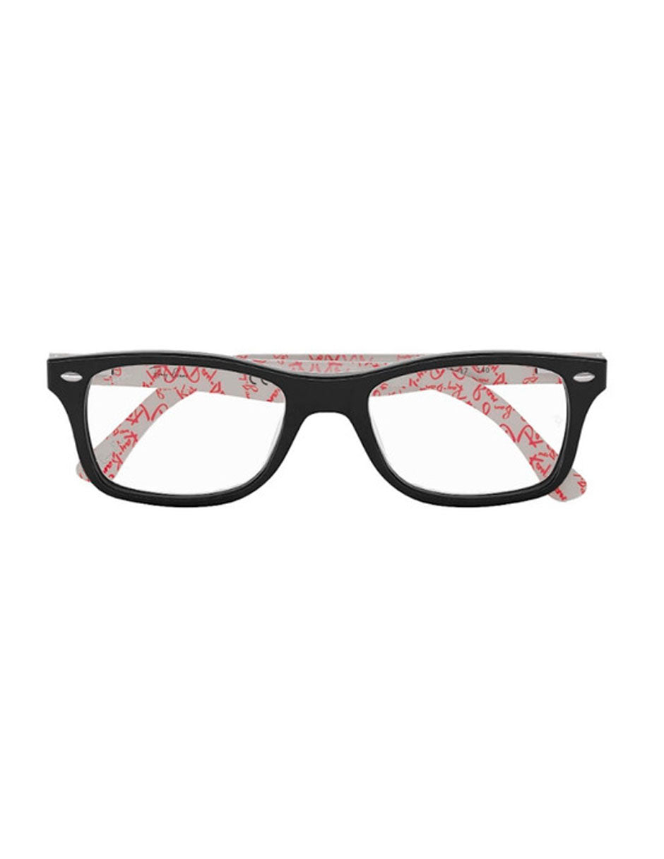 ARMAZON OFTALMICO RAY BAN RB5228 5014 NEGRO INT BLANCO 50MM