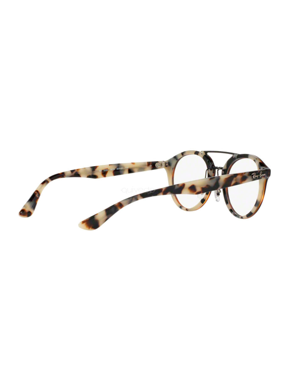 ARMAZON OFTALMICO RAY BAN RB5354 5676 50MM BLANCO/CAFE