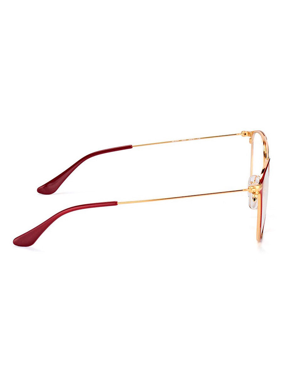 ARMAZON OFTALMICO RAY BAN RB6377F 2910 52MM ROJO