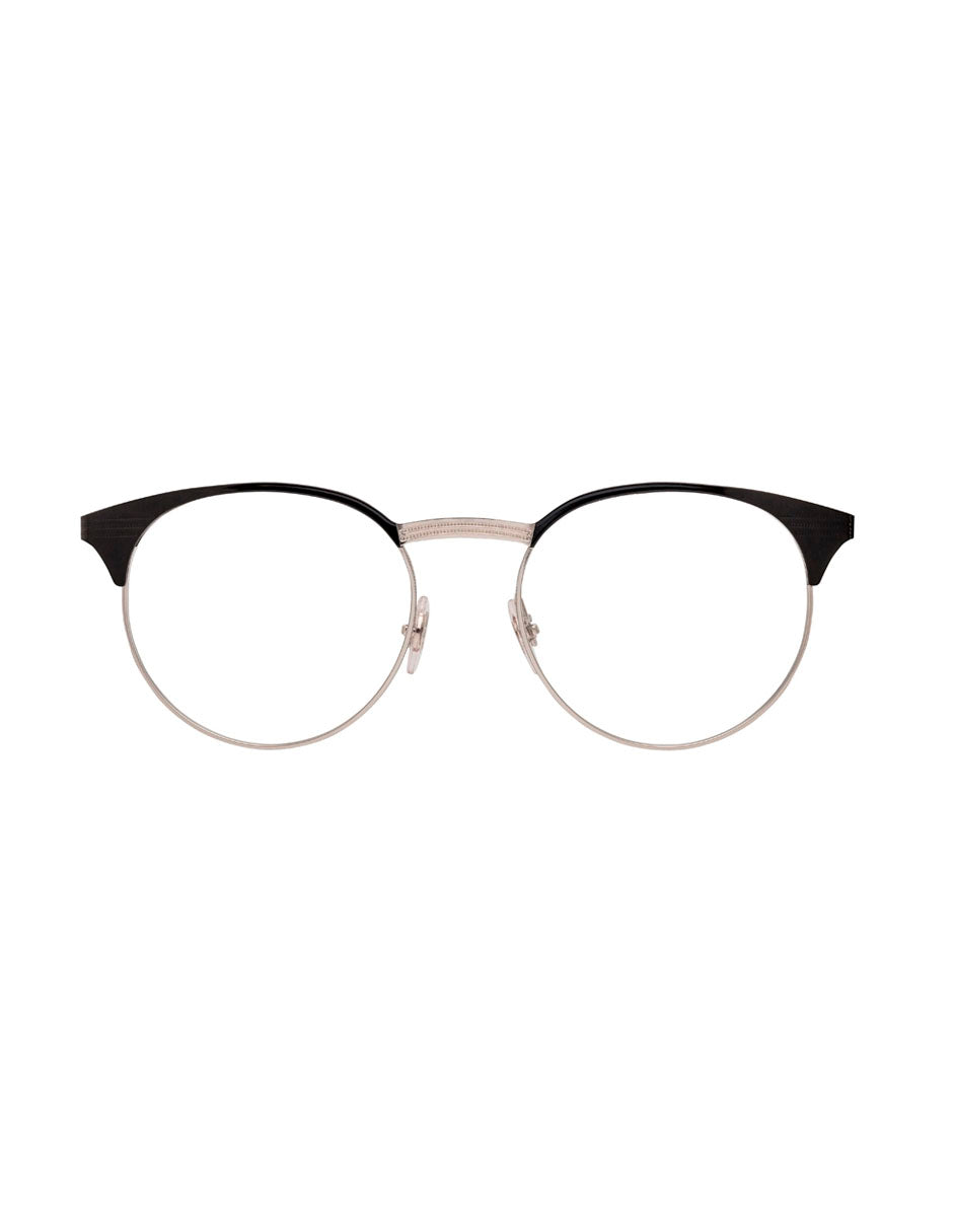 ARMAZON OFTALMICO RAY BAN RB6406 2861 51MM NEGRO PLATA