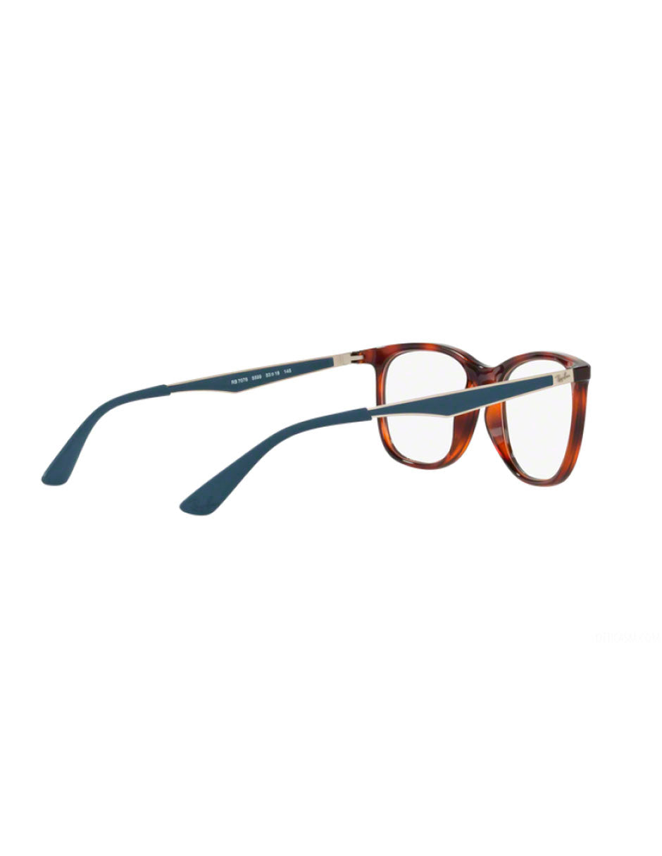 ARMAZON OFTALMICO RAY BAN RB7078 5599 53MM CAREY/NEGRO