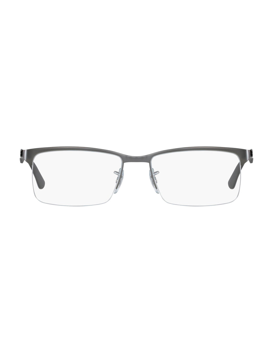 ARMAZON OFTALMICO FIBRA DE CARBONO RB8411 2714 54MM GRIS NEGRO