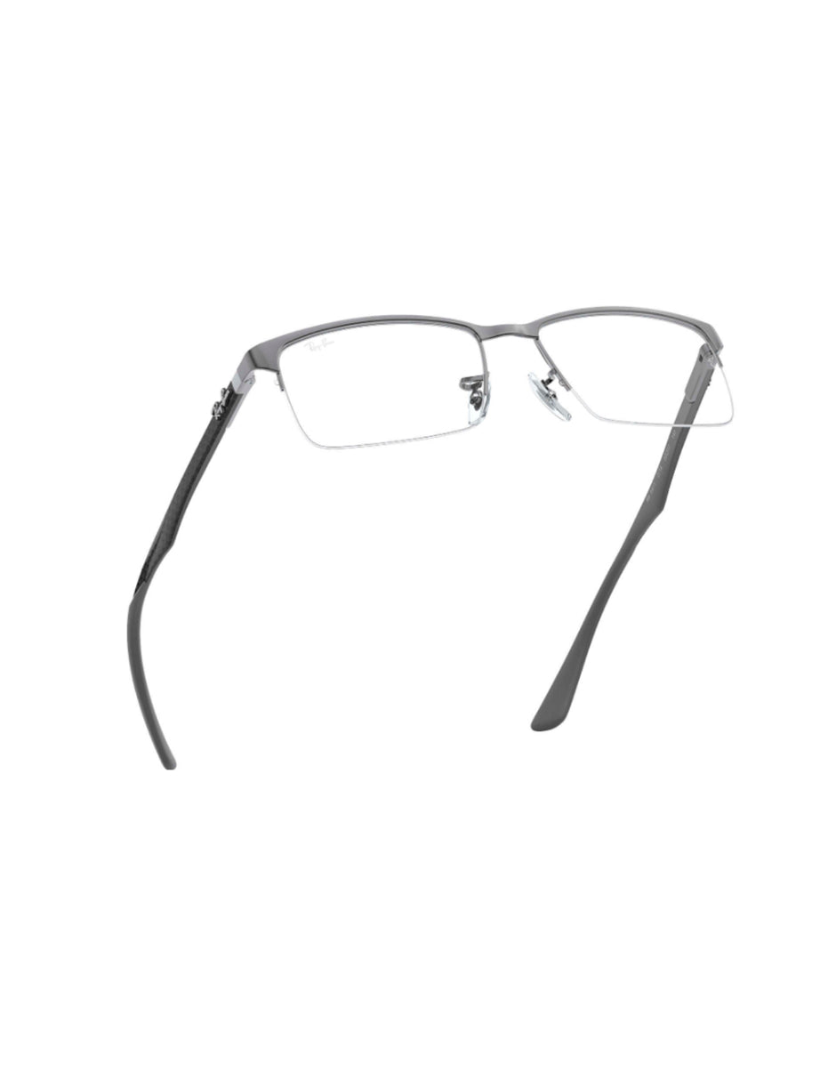 ARMAZON OFTALMICO FIBRA DE CARBONO RB8411 2714 54MM GRIS NEGRO
