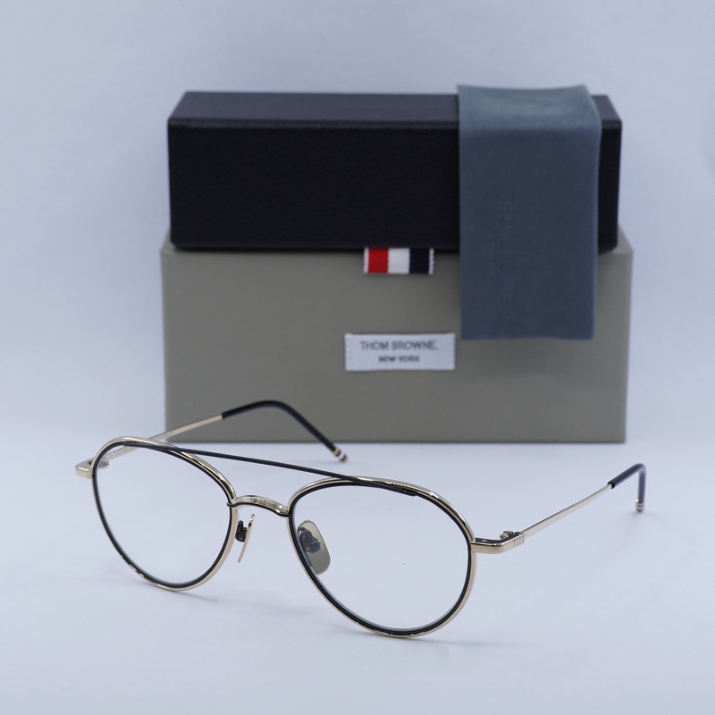 Armazón Oftálmico Thom Browne TB108 ABLKGLD50 50-21-141