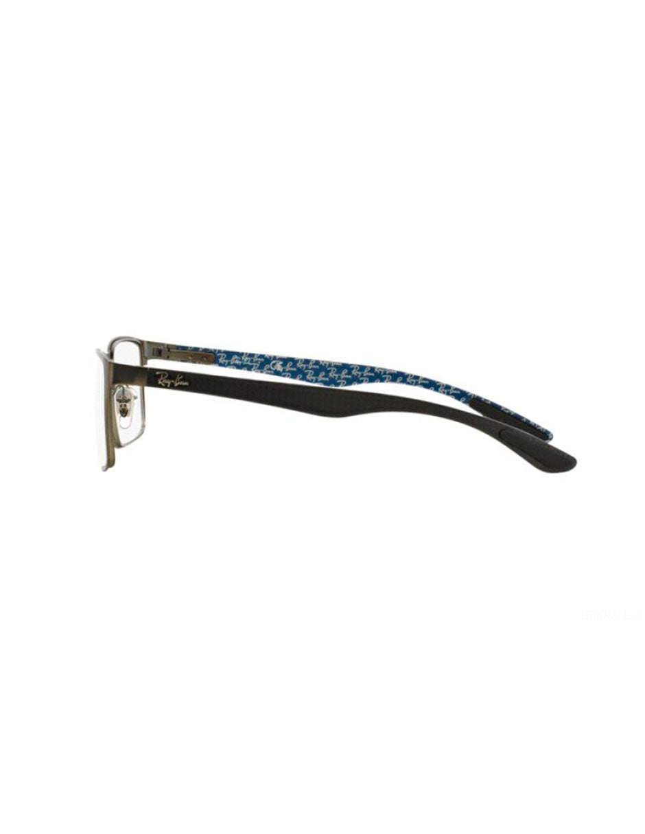 ARMAZON OFTALMICO RAY BAN RB8415 2620 53MM PLATA AZUL