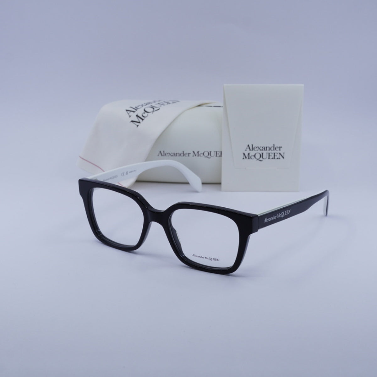 Alexander McQueen AM0358O 003 52-18-145 Optical Frame