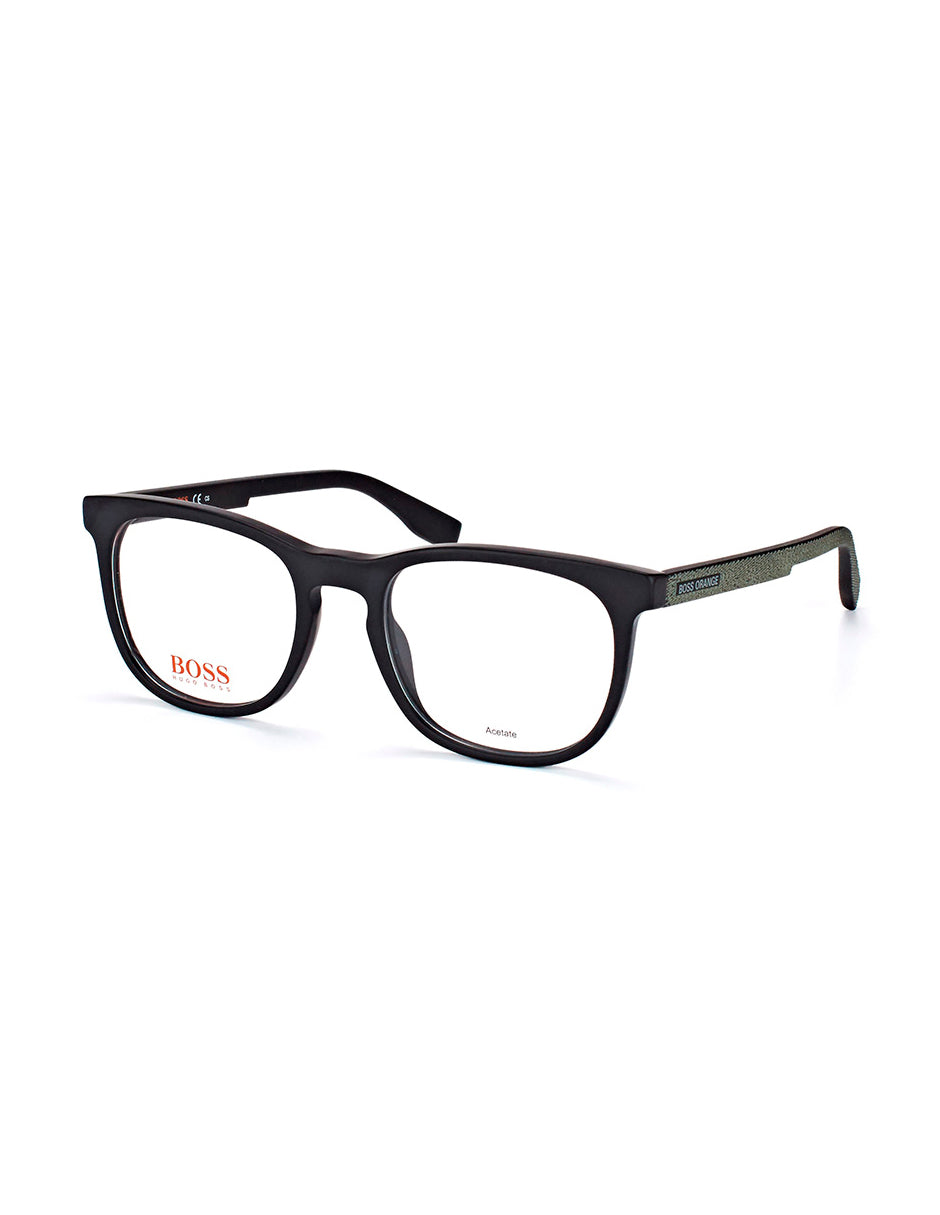 ARMAZON OFTALMICO BOSS 0291 807 NEGRO MATE