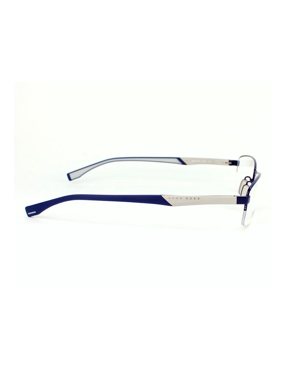 ARMAZON OFTALMICO BOSS 0709 GZW 56MM AZUL/GRIS