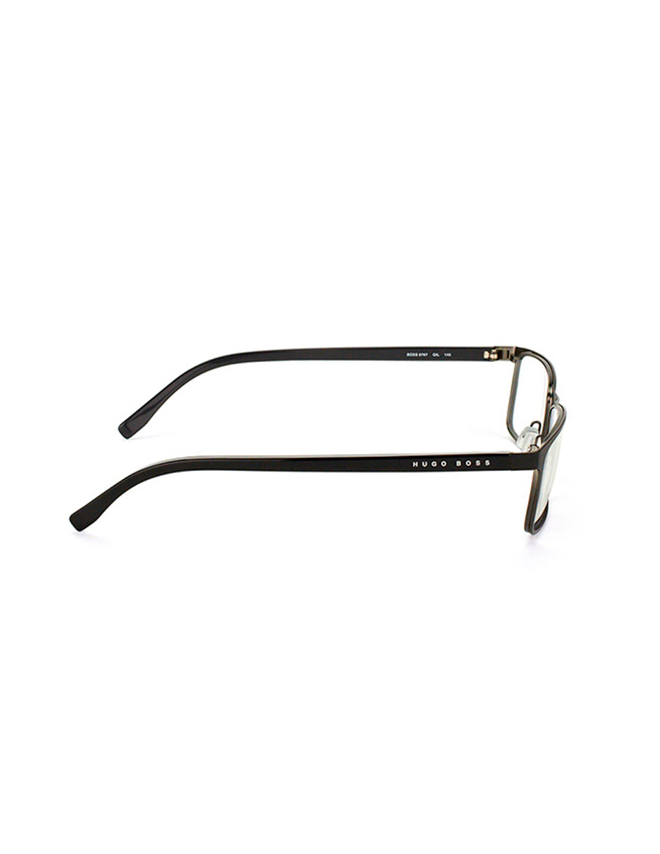 ARMAZON OFTALMICO BOSS 0767 QIL 57MM NEGRO