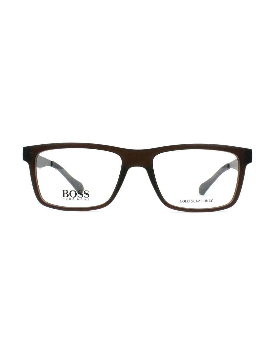 ARMAZON OFTALMICO BOSS 0870 05A 54MM CAFE