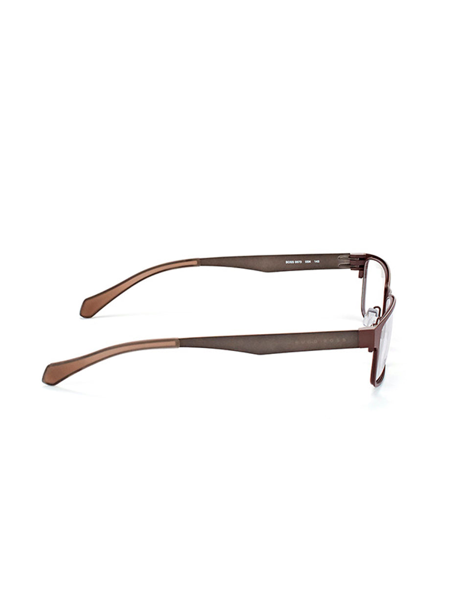 ARMAZON OFTALMICO BOSS 0873 05N 54MM MARRON OSCURO