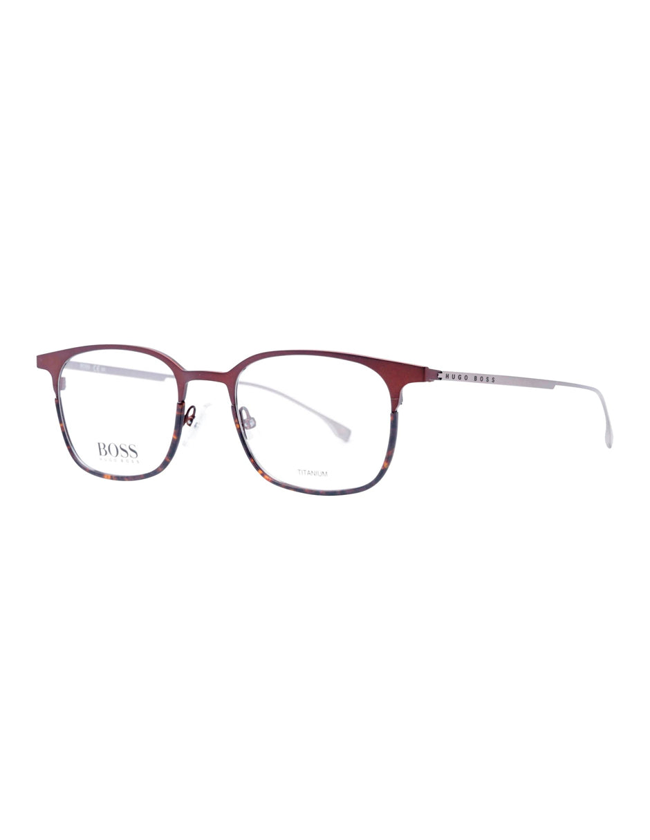 ARMAZON OFTALMICO BOSS 1014 HGC 50MM MARRON MATE