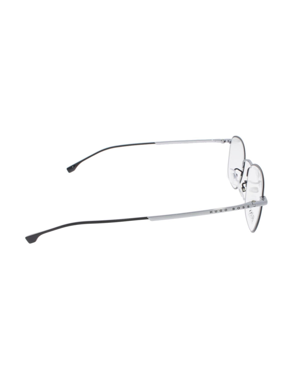 ARMAZON OFTALMICO BOSS 1067/F 124 NEGRO/PLATEADO