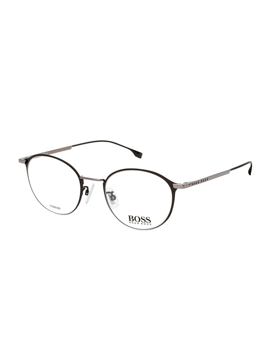 ARMAZON OFTALMICO BOSS1068F 06W NEGRO/PLATEADO