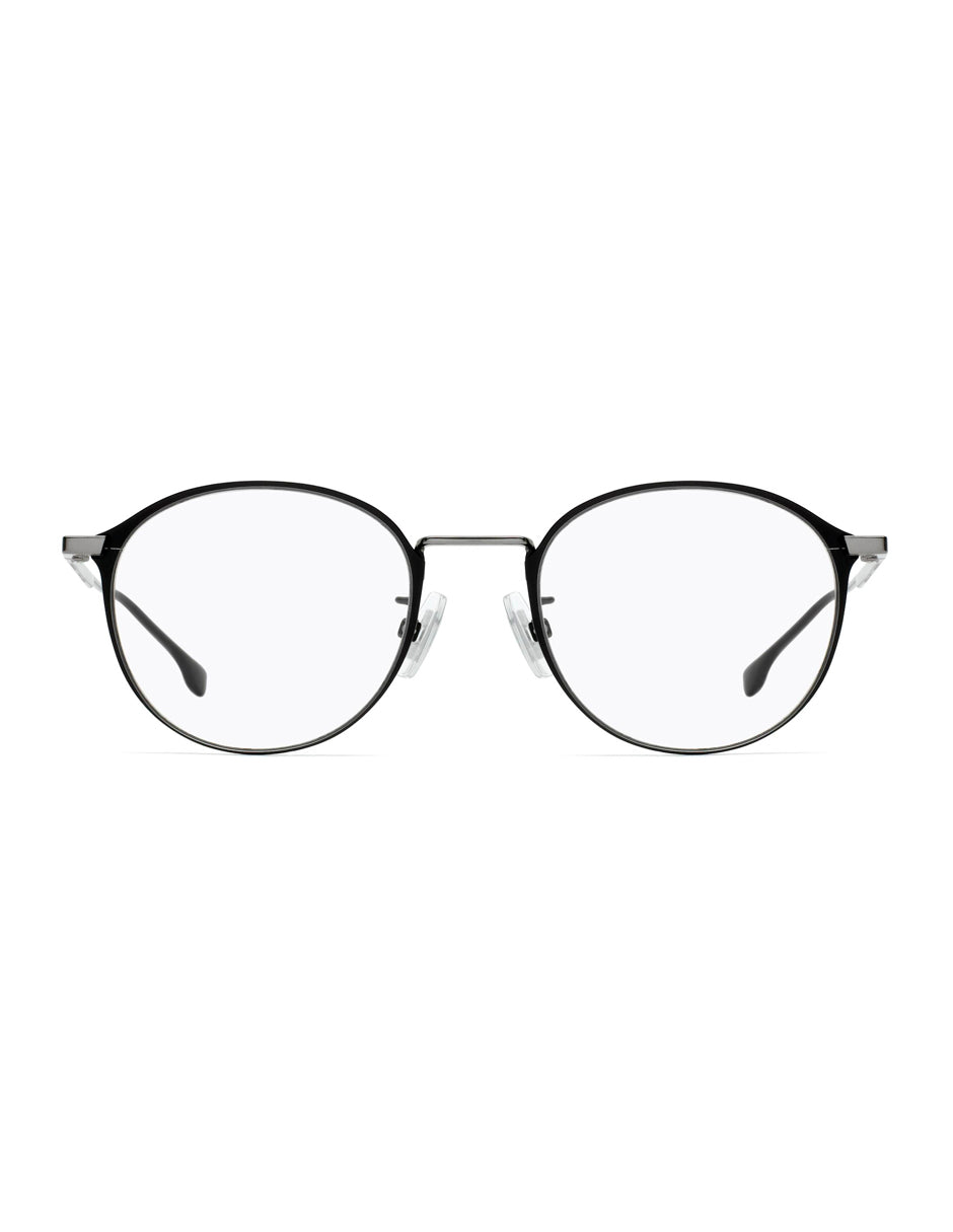 ARMAZON OFTALMICO BOSS1068F 06W NEGRO/PLATEADO