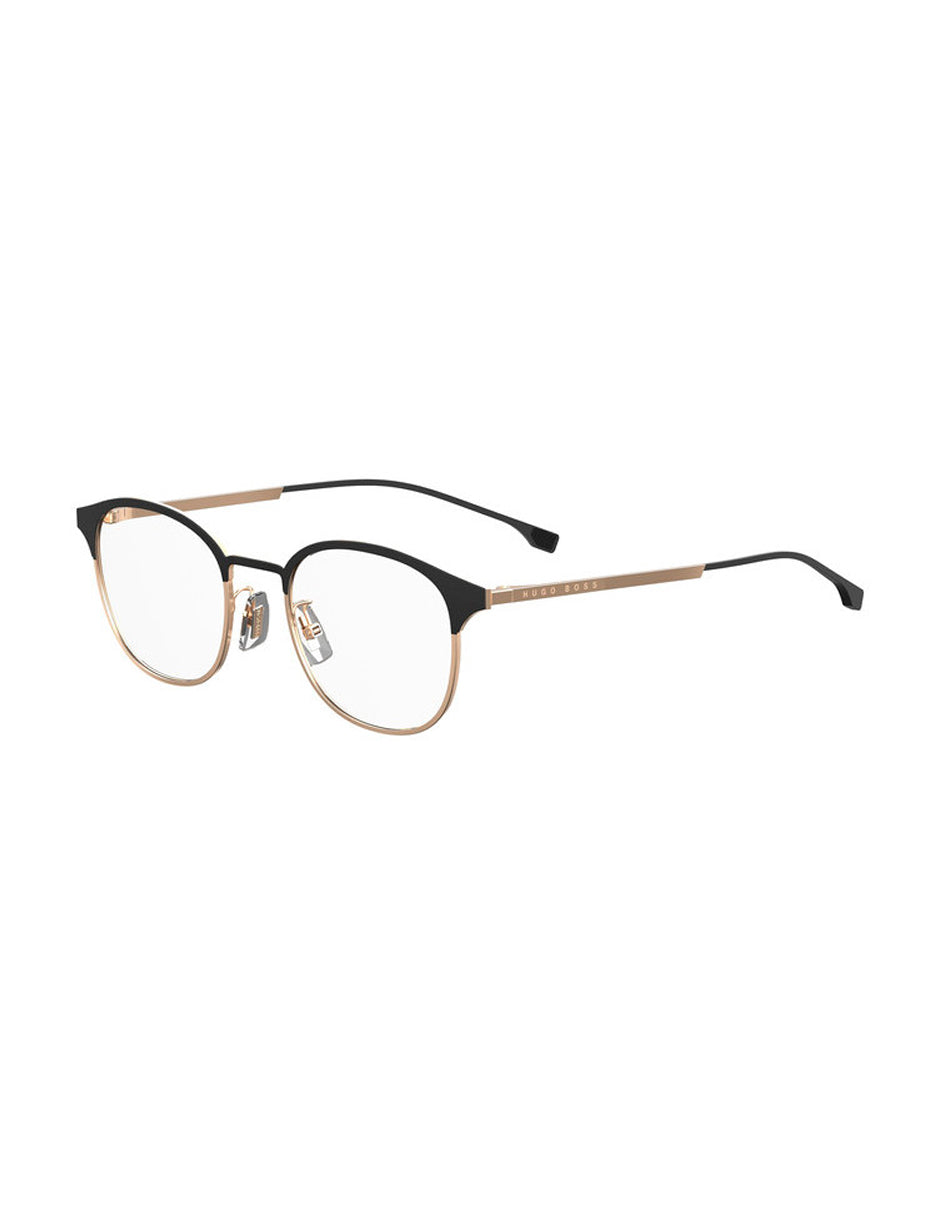 ARMAZON OFTALMICO BOSS1072F I46 NEGRO/DORADO