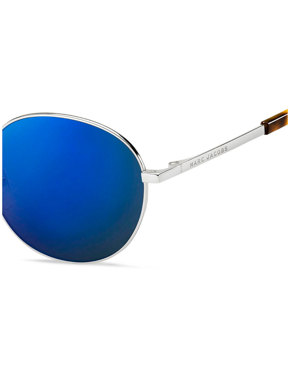 LENTE DE SOL MARC JACOBS MARC 272/S PJPXT 53MM PLATEADO/AZUL