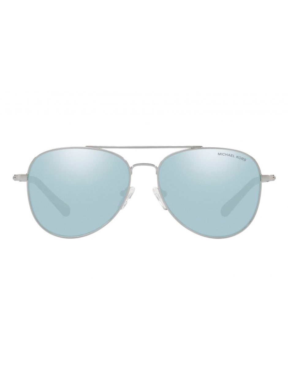 LENTES DE SOL MICHAEL KORS MK1045 11536J 56-15 PLATEADO