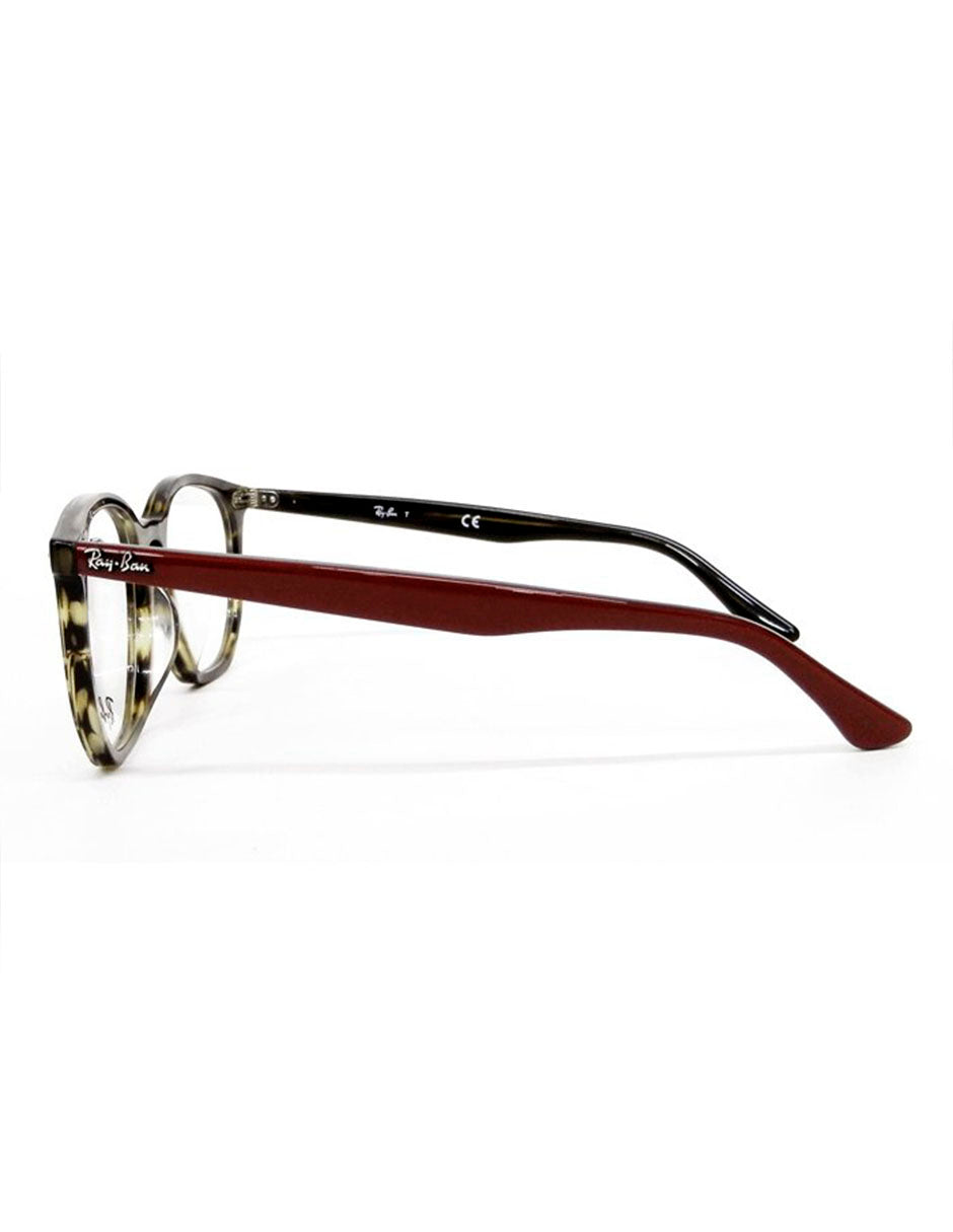 ARMAZON OFTALMICO RAY BAN RB7151F 5798 52MM VERDE HAVANA