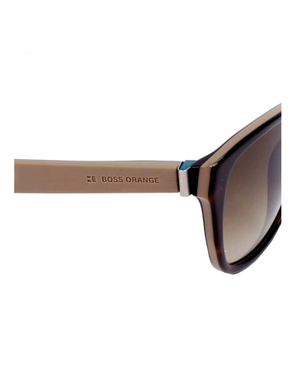 LENTE DE SOL BOSS BO0128/S 1NTCC 53MM CAFE CLARO