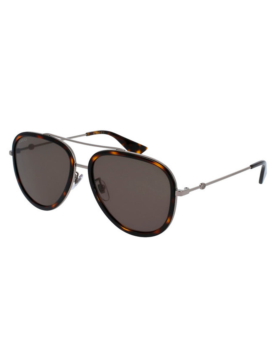 lente de sol GUCCI gg62s 2 57mm carey ALTO SUNGLASSES