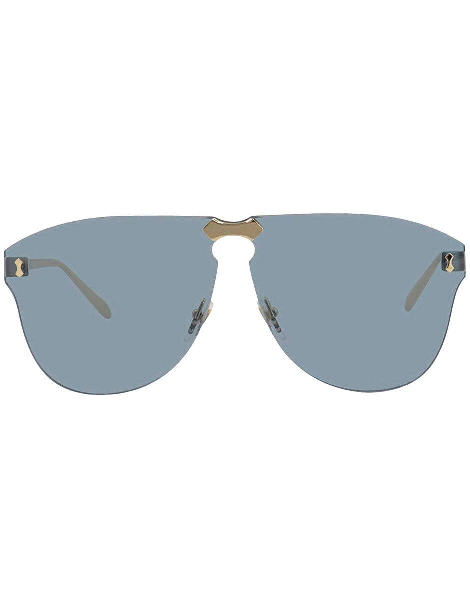 LENTE DE SOL GUCCI GG0354S 003 99MM DORADO/AZUL