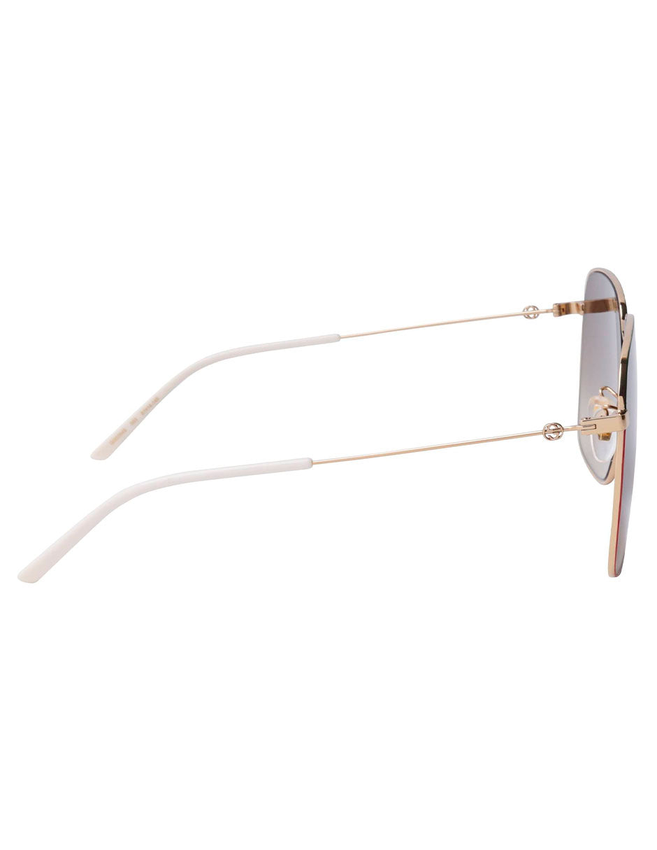 LENTE DE SOL GUCCI GG0394S 003 61MM DORADO CAFE