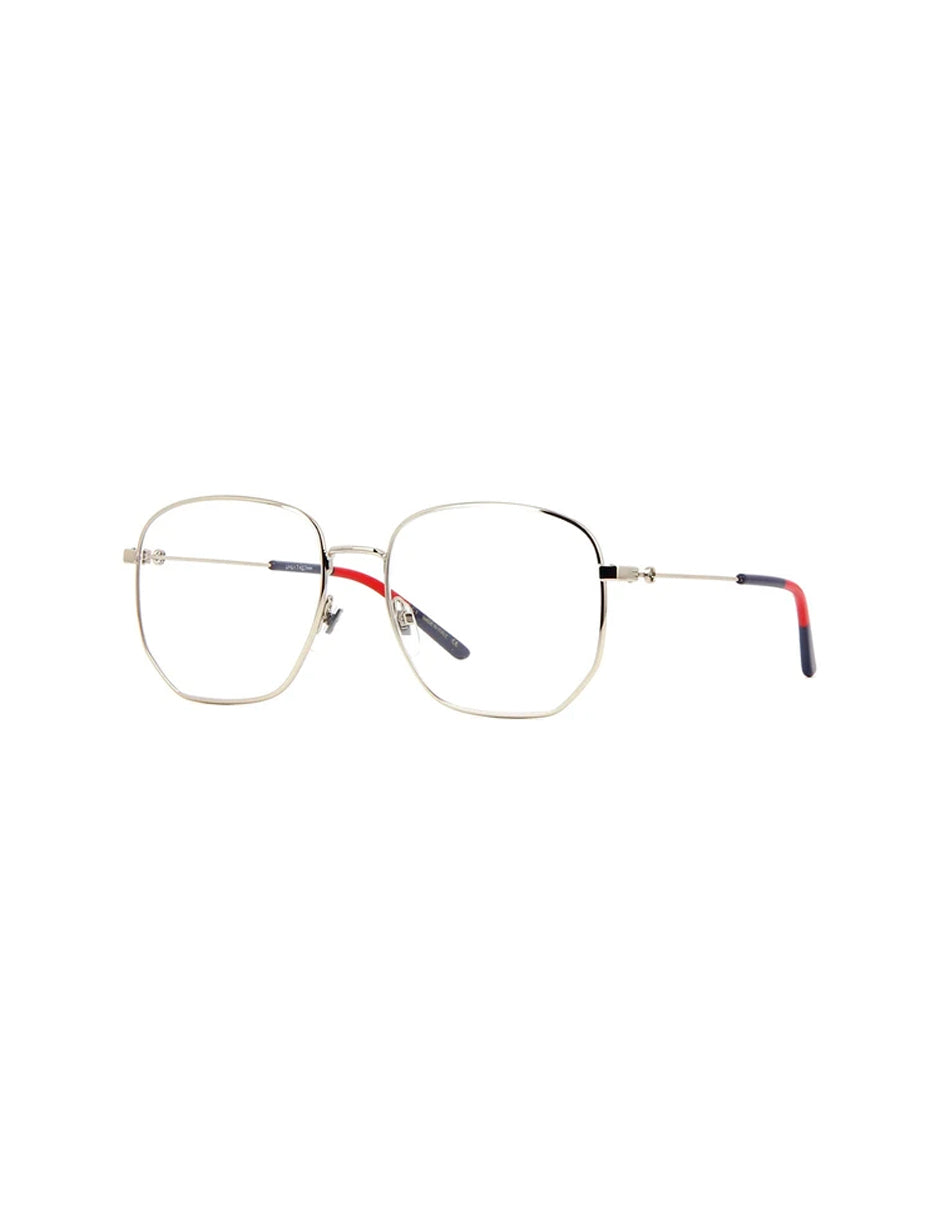 ARMAZON GUCCI GG0396O 003 56MM PLATEADO