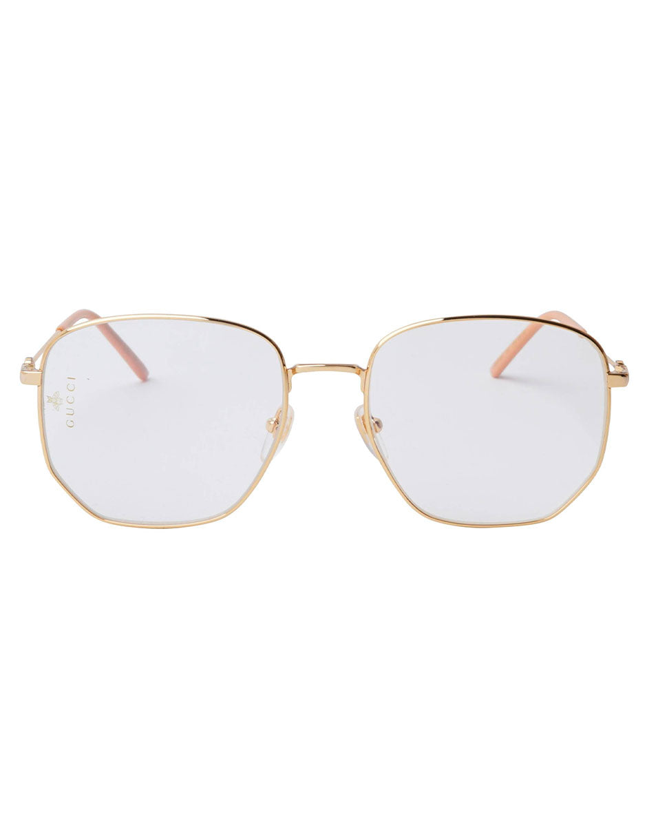 LENTE DE SOL GUCCI GG0396S 001 56MM TRANSPARENTE
