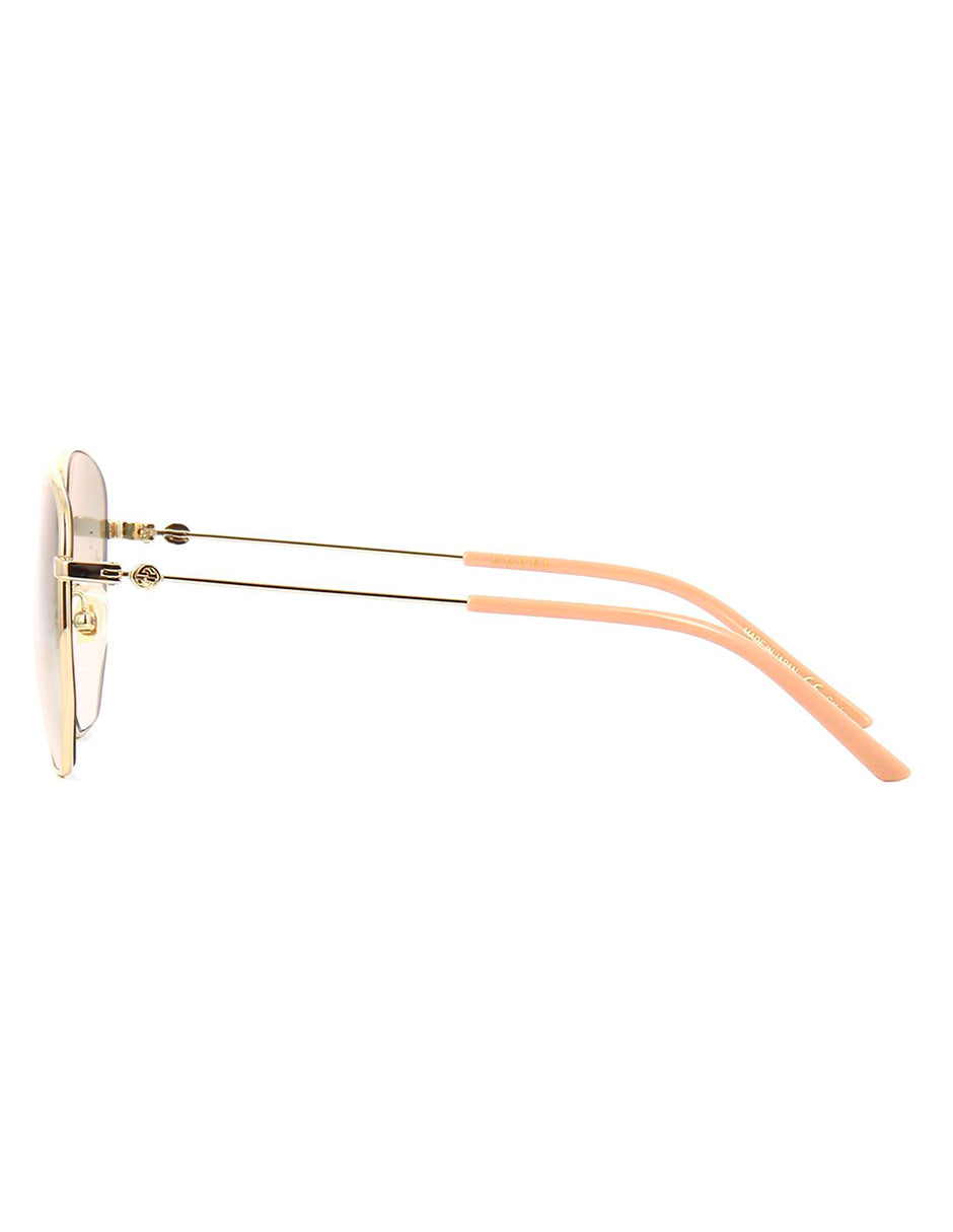 LENTES DE SOL GUCCI GG0396S 003 56MM NARANJA DEGRADADO