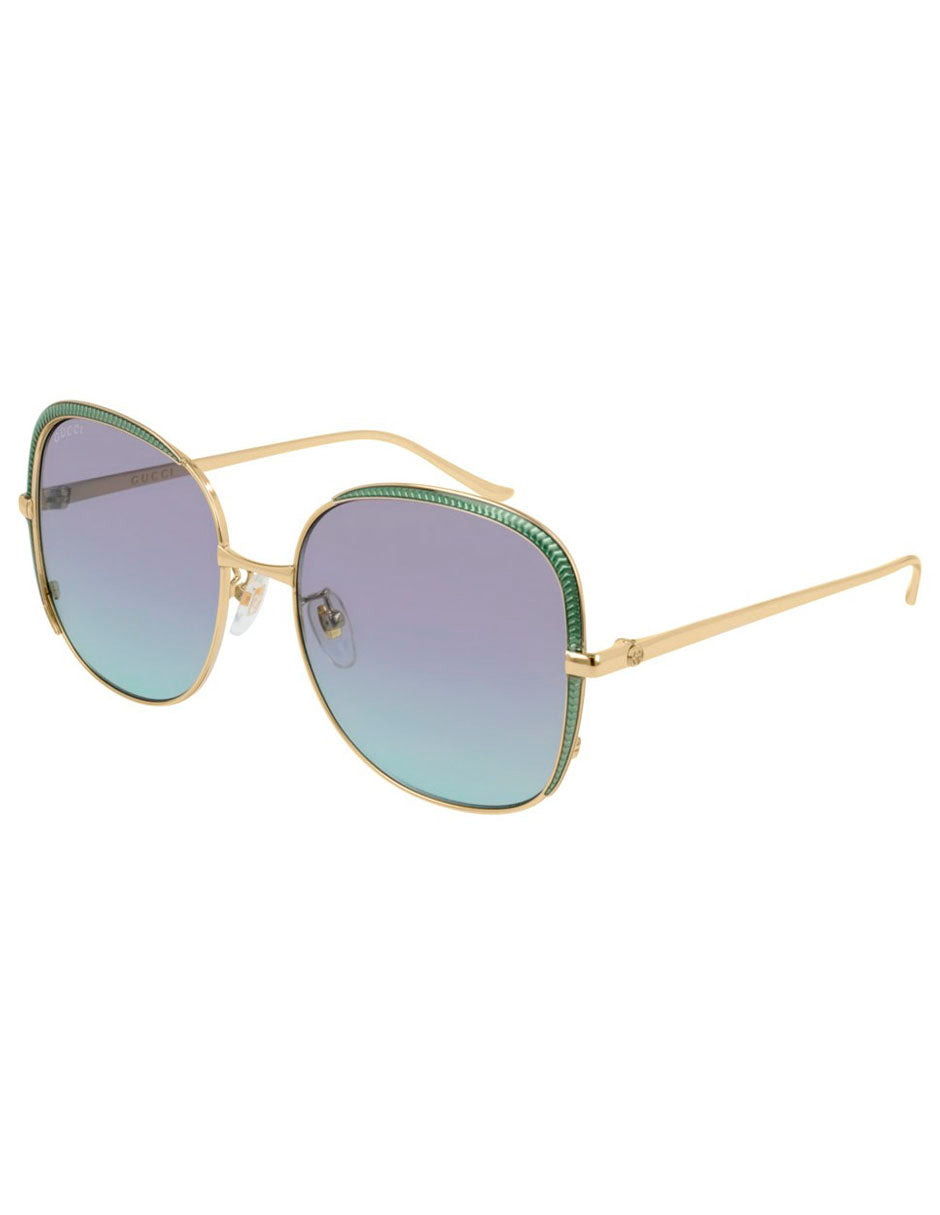 LENTE DE SOL GUCCI GG0400S 004 58MM VERDE
