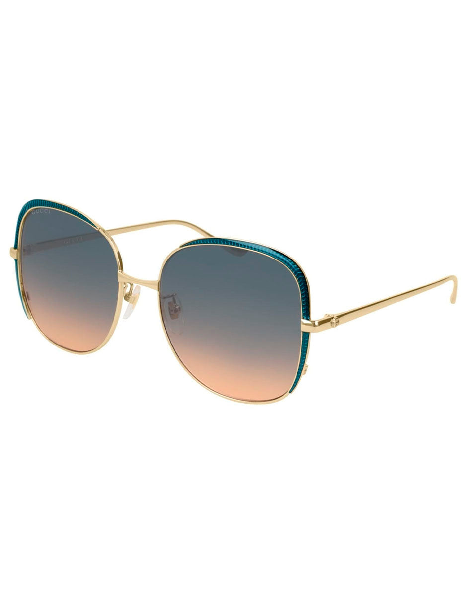 LENTE DE SOL GUCCI GG0400S 006 58MM AZUL
