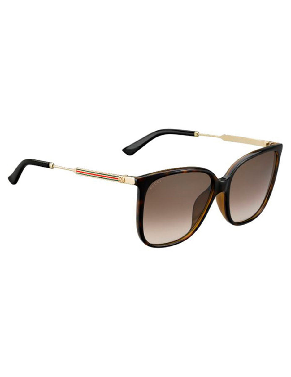 LENTE DE SOL GUCCI GG3859/F/S 0KS/J6 58MM HAVANA DORADO/MARRON